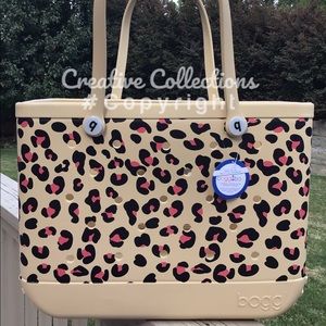 LEOPARD Large Bogg Bag Limited Edition